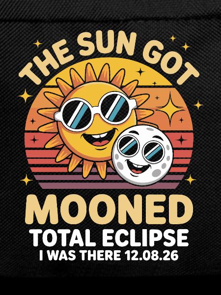 Sun Moon Eclipse with Glasses