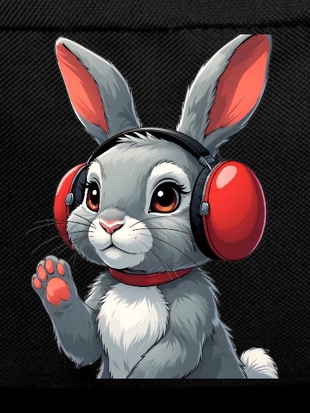 Headphones Bunny Cuddly Bunny