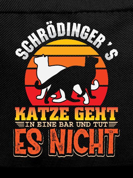 Schrödinger's Cat Nerd Geek Physicist Science