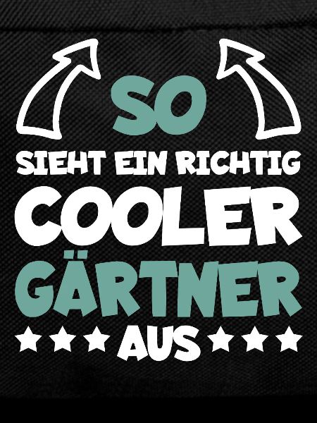 Really Cool Gardener Funny Saying Gift