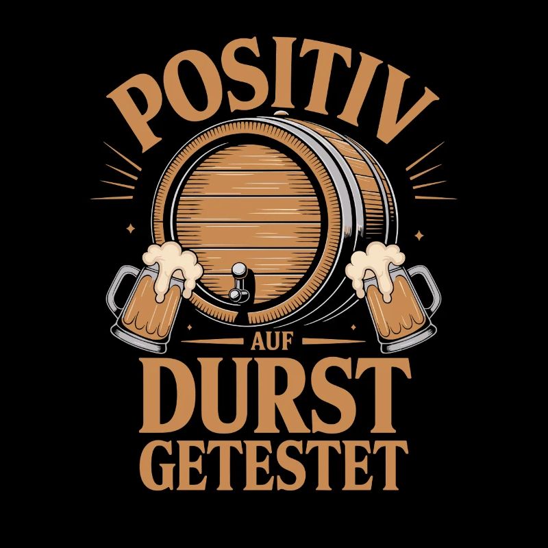 Tested positive for thirst with beer keg and