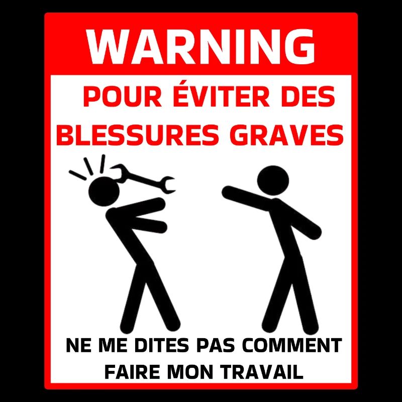 Avertissement sécurité t