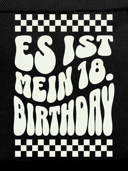 It's My 18th Birthday Retro Design