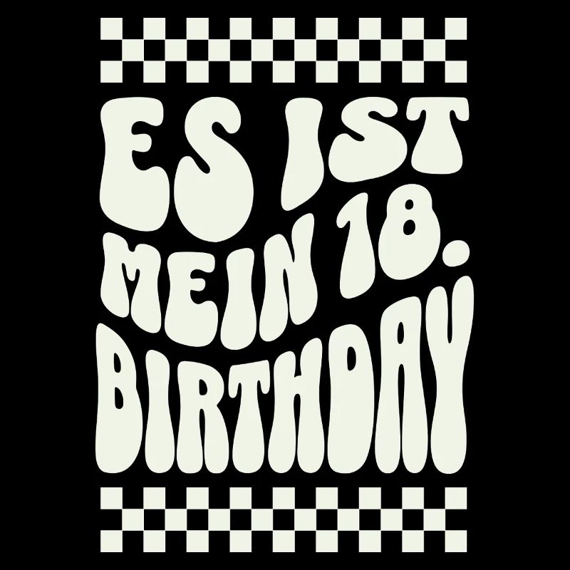 It's My 18th Birthday Retro Design
