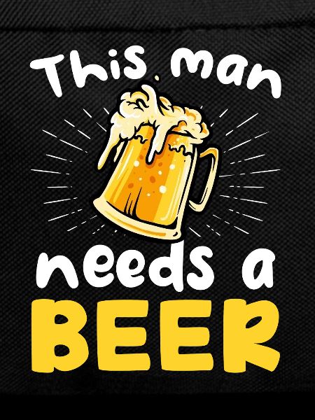 This Man Needs a Beer