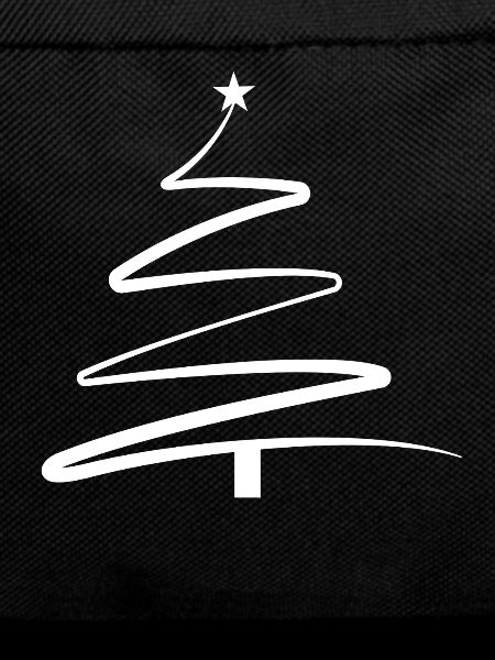 Weihnachtsbaum Zickzack Skizze