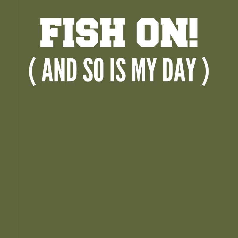 Fisch dran! Oder ist mein Tag am Haken?