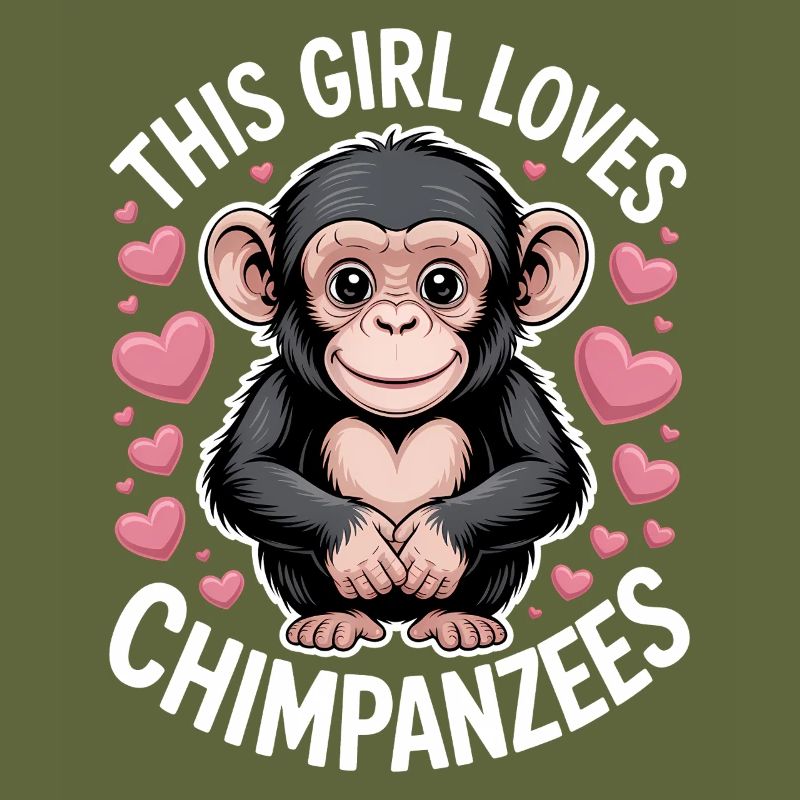 Chimpanzee Saying Monkey Funny Chimpanzee Gift