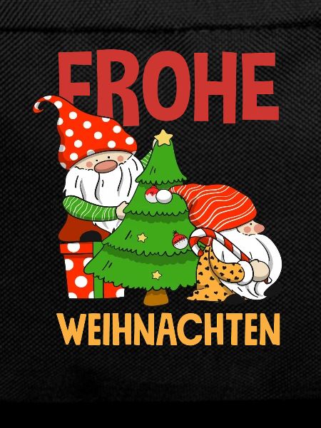 Merry Christmas Gnomes with Santa Hat