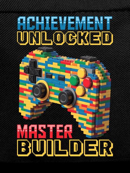 Building Blocks Gamer Gaming Brick Builder