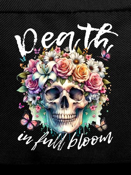Flowers Skull Beauty Bloom