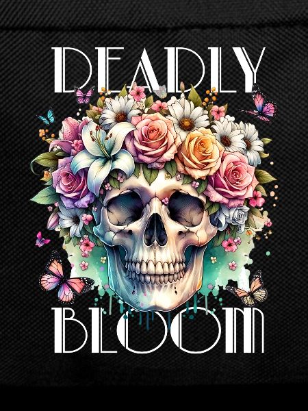Flowers Skull Beauty Bloom