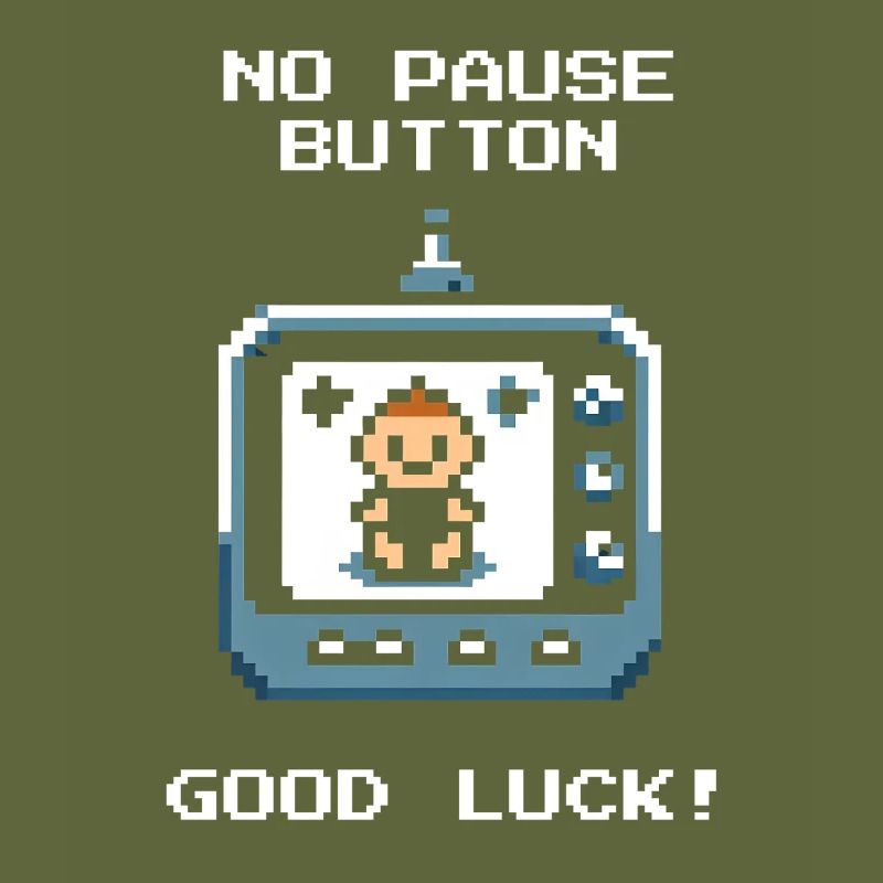 No pause button | Parents in continuous mode