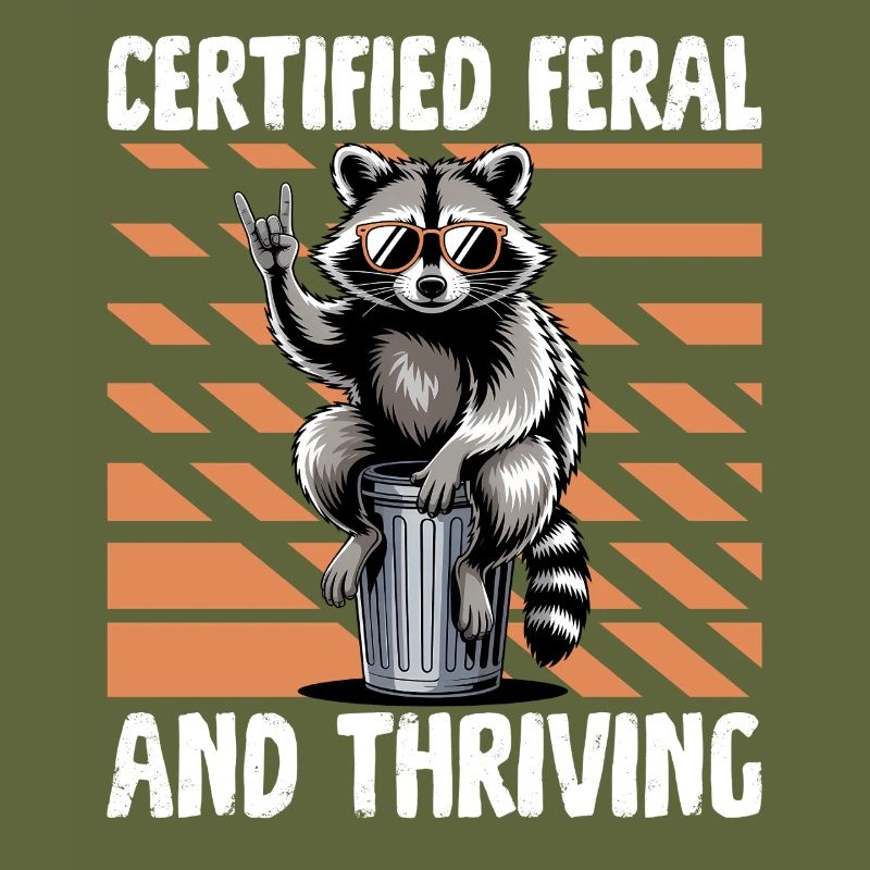 Funny Raccoon