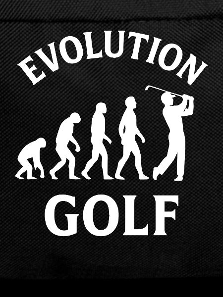Evolution Golf Lustiges Golfdesign