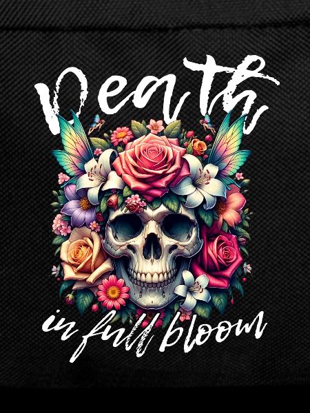 Flowers Skull Beauty Bloom