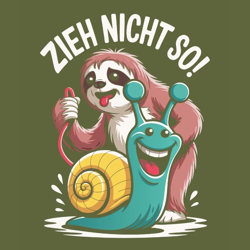 Don't Pull So Sloth Humor