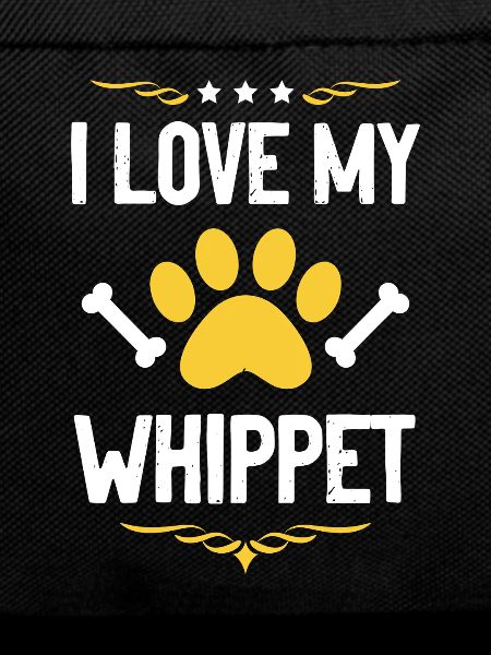 Whippet Love Paw Art