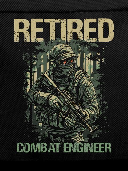 Calm Combat Engineer Illustration
