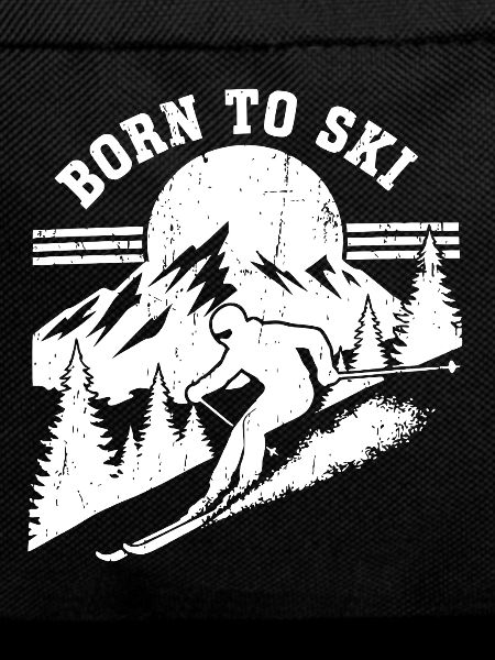 Born To Ski Design Skiing