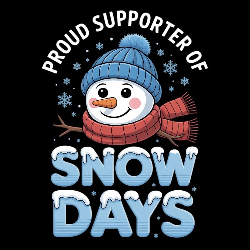 Snow Days Schneemann Unterstützer