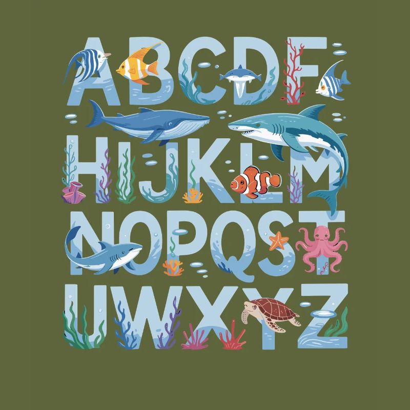 ABC Underwater World Alphabet Learning Fun for