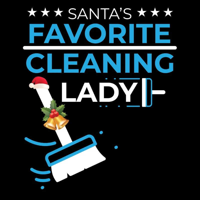 Santa's Favorite Cleaning Lady