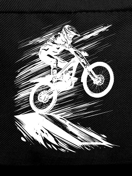 Energetic Mountainbike Art