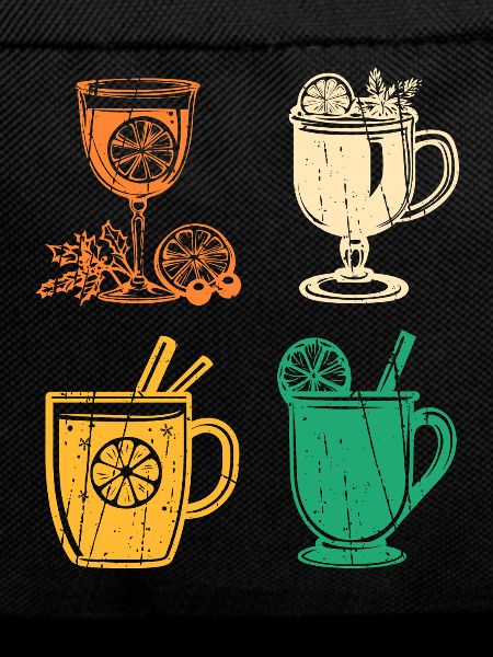 Santa Claus Mulled Wine Christmas