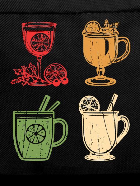 Santa Claus Mulled Wine Christmas