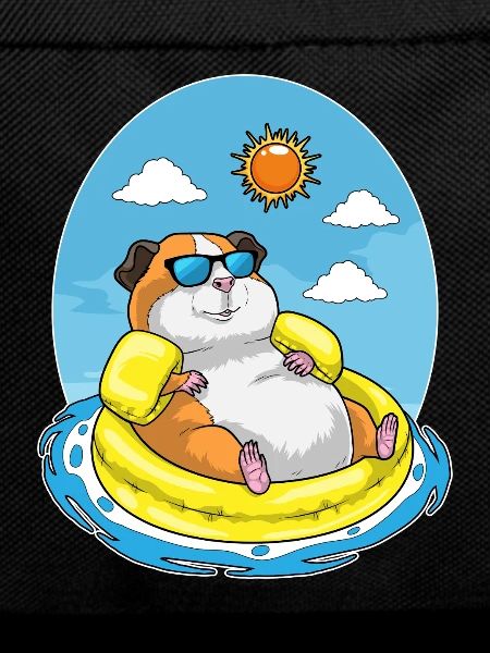 Hamster Swimming Swimming Ring Summer