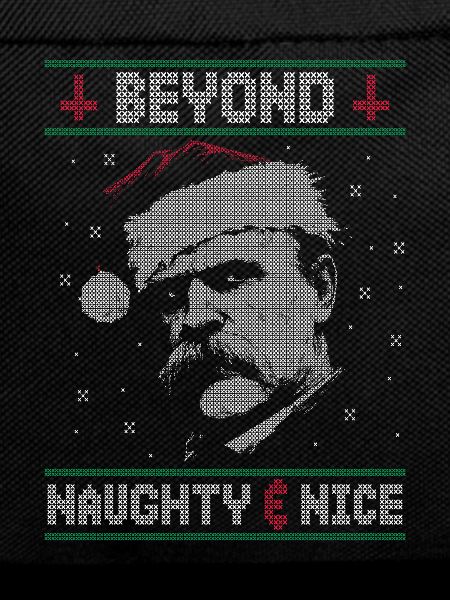 BEYOND NAUGHTY & NICE NIETZSCHE UGLY CHRISTMAS