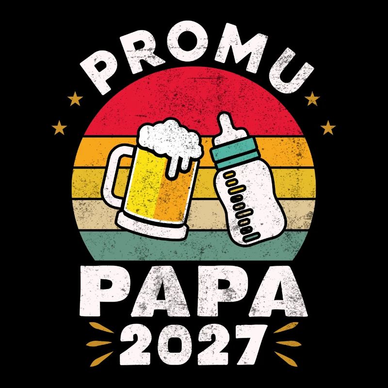 Promoted Daddy-to-be 2027 Man Pregnancy Announcement