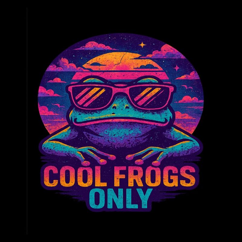 Grenouille Vaporwave