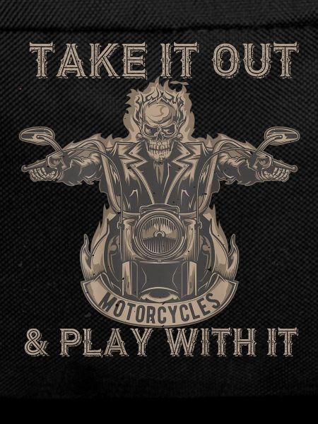 Take It Out Motorcycles Skull