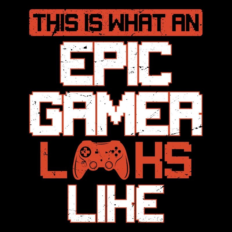 This Is What An Epic Gamer Looks Like Console 
