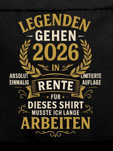 Legend Pension 2026, Retirement Geschen