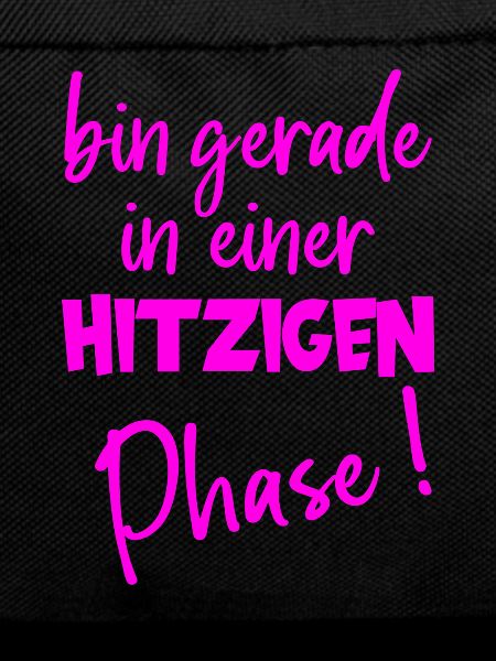 Heated phase – humor during menopause