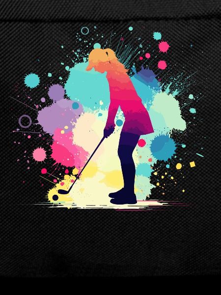 Golf, Golfer, Golfer Woman, Golf Graphic