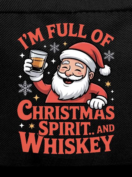 Weihnachts-Whiskey-Weihnachtsgeist