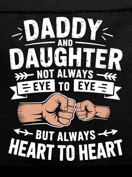 Father and daughter: heart connection