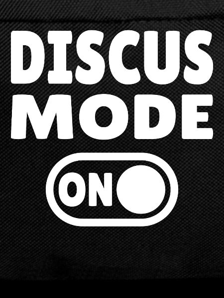 Discus Mode ON - Diskuswerfer