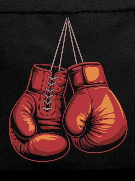 Red Boxing Gloves Illustration