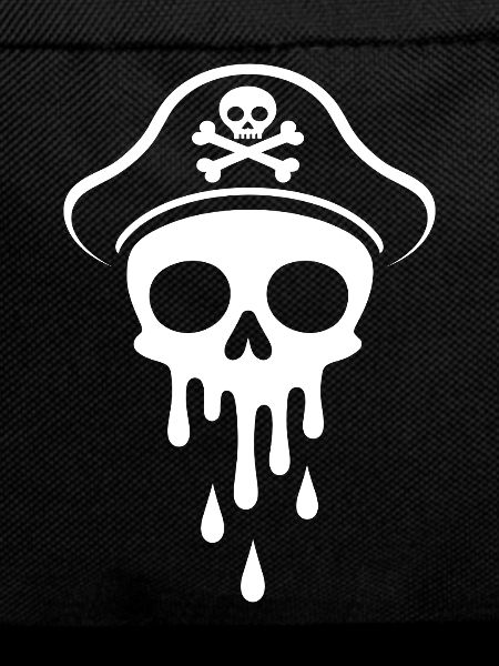 Melting Captain Skull Skull Captain Hat