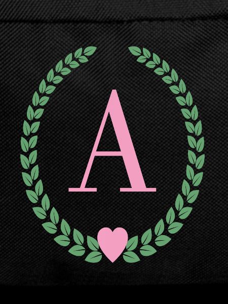 Lettre A monogram