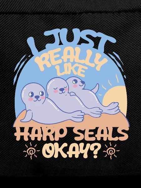 Sattelrobbe Robben Really Like Harp Seals