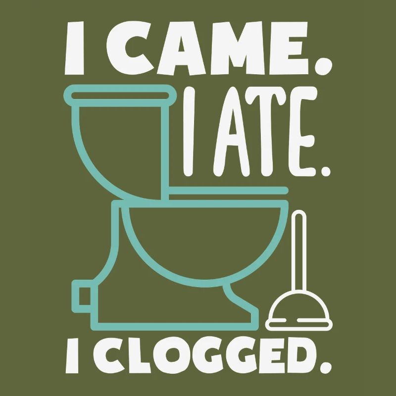 Toilet Clogging Master Funny