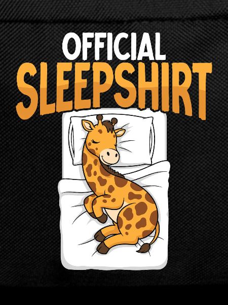 Giraffe in Bed Sleepshirt