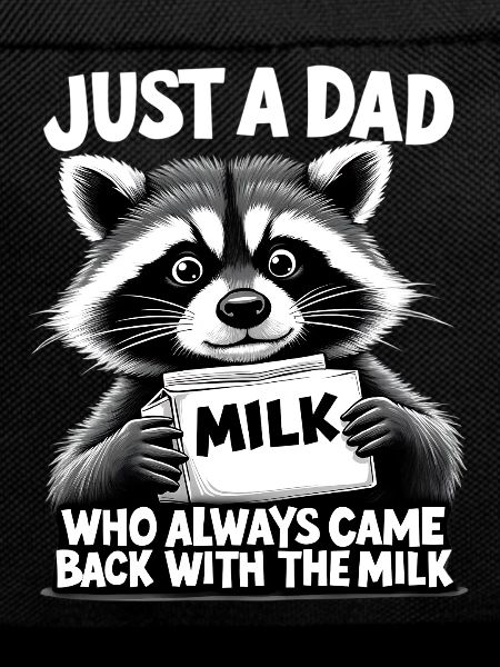 Raccoon Dad Milk Meme