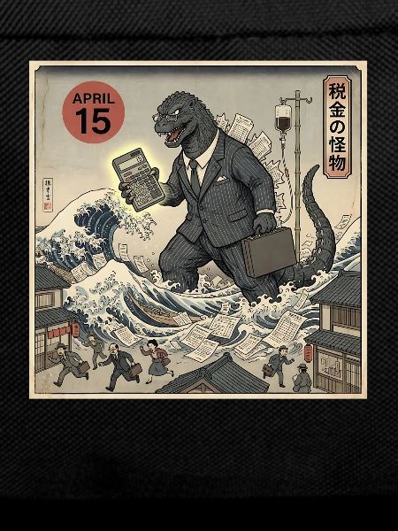 April 15 Tax Monster Suit